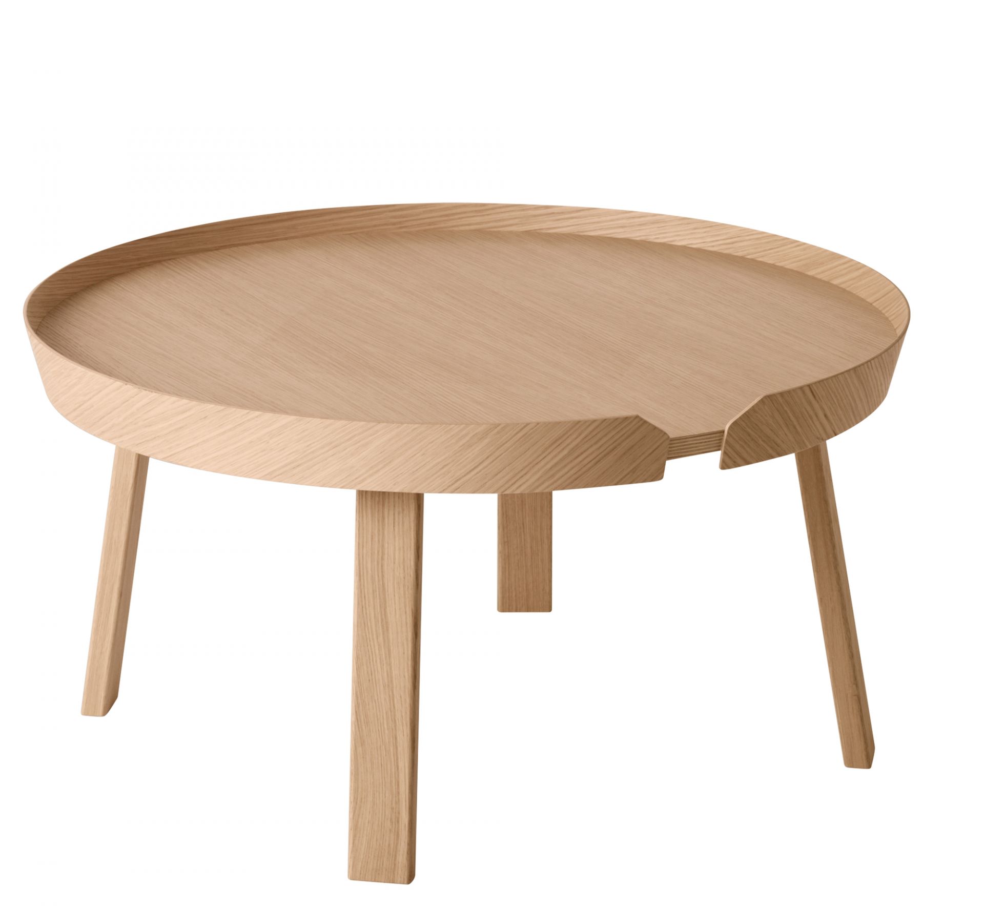 Around Coffee Table Large Coffee Table Oak Muuto